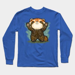 Bullish red panda Long Sleeve T-Shirt